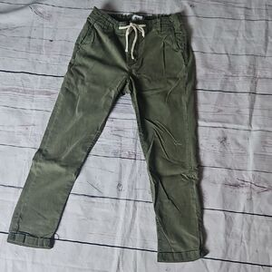 PAIGE Olive Green Casual Pants